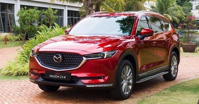 Mazda CX-8 2024 tháng 12/2024: SUV 7 chỗ cao cấp của Nhật Bản giá từ 969 triệu đồng