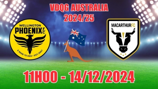 Nhận định kèo Wellington Phoenix vs Macarthur FC (11h00, 14/12) VĐQG Australia: Tưng bừng bàn thắng