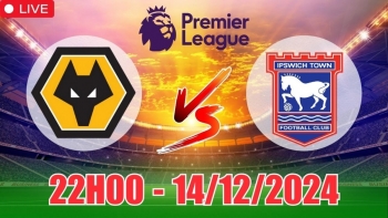 Nhận định kèo Wolverhampton vs Ipswich Town (22h00, 14/12) vòng 16 Ngoại hạng Anh: Wolves thoát vùng nguy hiểm