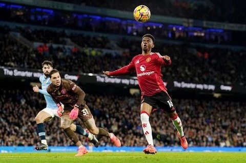 Manchester United đánh sập Etihad, dấu ấn từ Ruben Amorim, Amad Diallo xứng đáng điểm 10