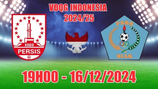 Soi tỷ lệ, nhận định Persis Solo vs PSBS Biak Numfor (19h00, 16/12) VĐQG Indonesia: Khách tự tin chia điểm