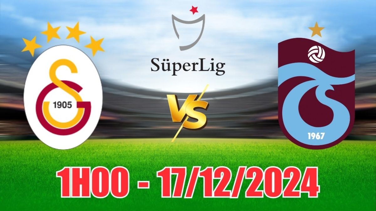 Nhận định kèo, soi tỷ lệ Galatasaray vs Trabzonspor 1h00 ngày 17/12, VĐQG Thổ Nhĩ Kỳ 2024/25