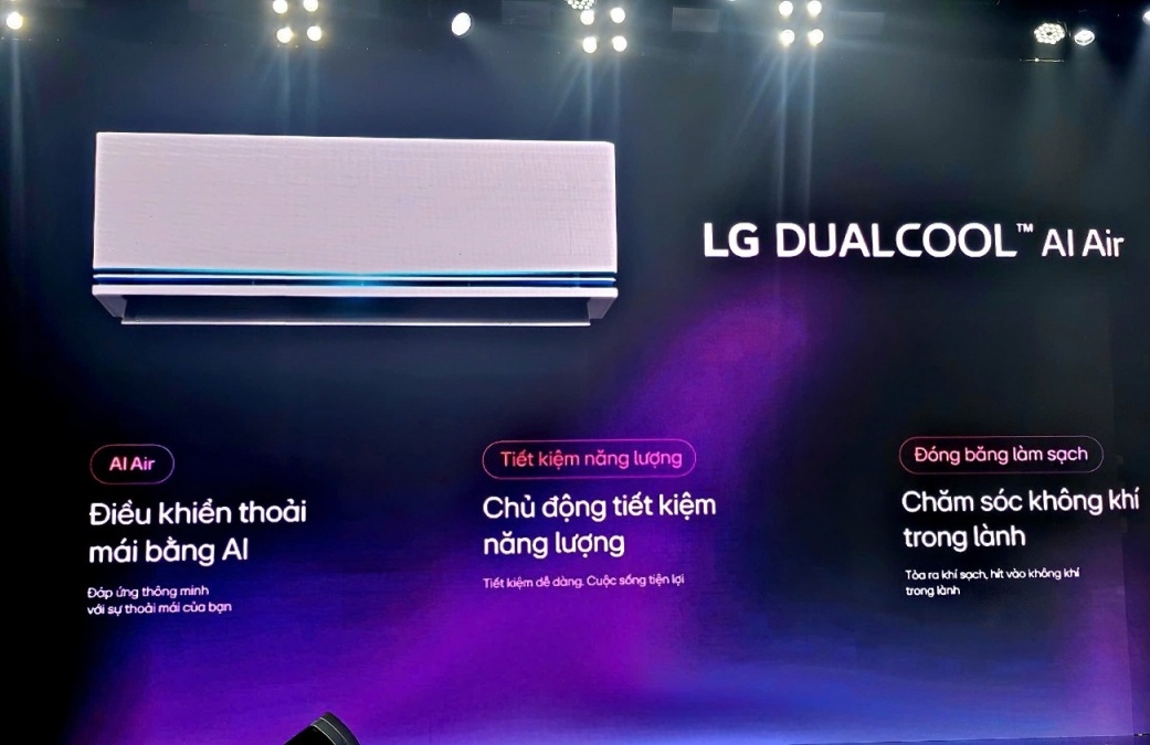 Điều hòa Dualcool AI Air 2025: Thiết kế mới, công nghệ vượt trội, cảm biến nhiệt thông minh