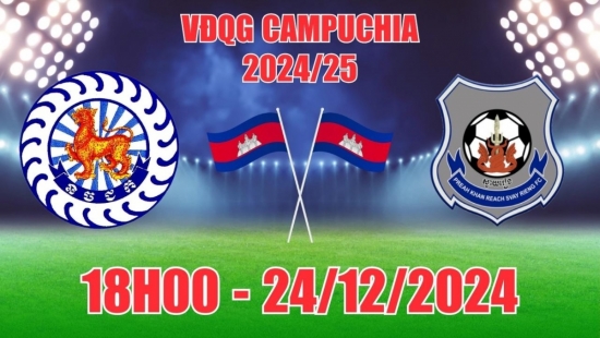 Nhận định Police Commissary vs Svay Rieng (18h00, 24/12) bóng đá VĐQG Campuchia: Bùng nổ một chiều