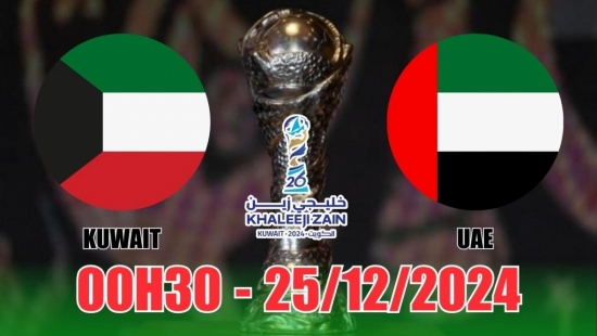 Nhận định Kuwait vs UAE (00h30, 25/12) bóng đá Vịnh Ba Tư Gulf Cup: Hòa là hợp lý