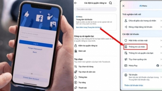 Hướng dẫn các bước xác thực số điện thoại trên Facebook, tránh bị khóa tài khoản sau 25/12