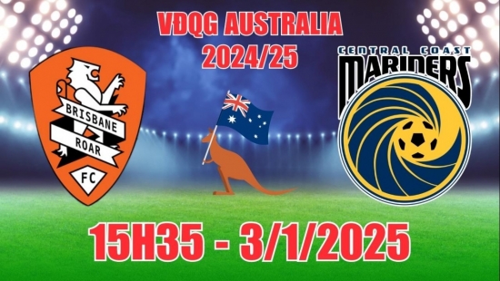 Nhận định Brisbane Roar vs Central Coast Mariners (15h35, 3/1) bóng đá VĐQG Australia: Khách thắng thuyết phục