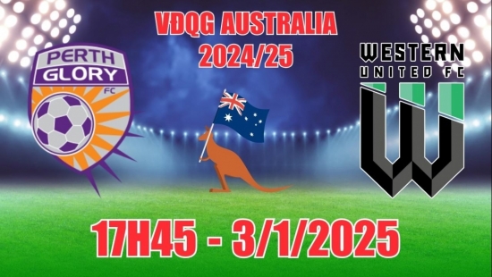 Nhận định Perth Glory vs Western United (17h45, 3/1) bóng đá VĐQG Australia: Ba điểm cho khách!