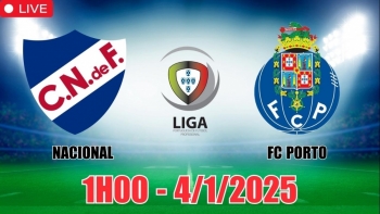 Nhận định Nacional vs FC Porto (1h00, 4/1/2025) bóng đá VĐQG Bồ Đào Nha: Theo cửa trên là ăn