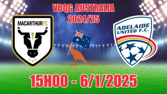 Nhận định Macarthur FC vs Adelaide United (15h00, 6/1) bóng đá VĐQG Australia: Chủ nhà thắng kịch tính