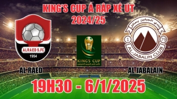 Nhận định Al Raed vs Al Jabalain (19h30, 6/1) King’s Cup Ả Rập Xê Út: Chủ nhà giành vé đi tiếp