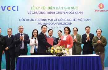 VCCI và Vingroup hợp tác toàn diện thúc đẩy chuyển đổi xanh