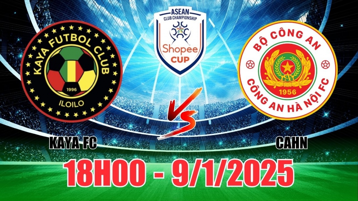 Nhận định, soi tỷ lệ Kaya FC vs Công An Hà Nội (18h00, 9/1) bóng đá ASEAN Club Championship 2025