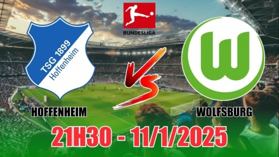 Nhận định Hoffenheim vs Wolfsburg (21h30, 11/1) bóng đá Bundesliga 2025: Hòa tưng bừng