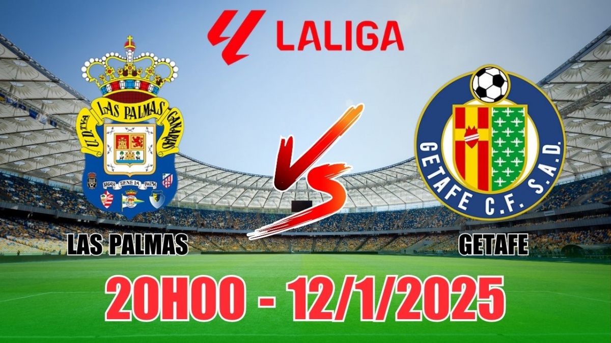 Nhận định, soi tỷ lệ Las Palmas vs Getafe (20h00, 12/1) bóng đá La Liga 2025