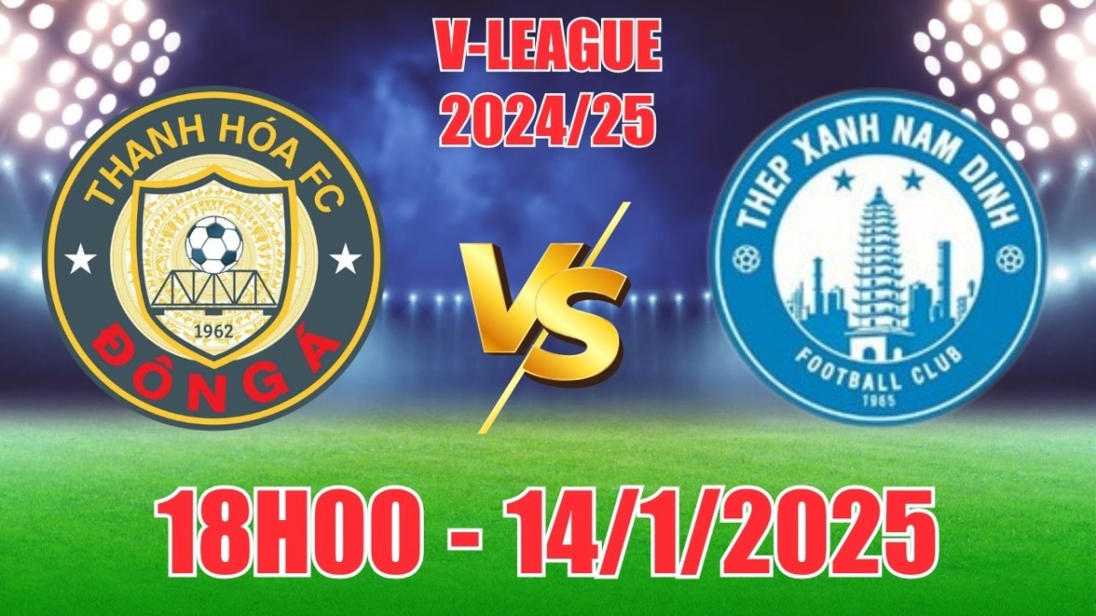 Nhận định, soi tỷ lệ Đông Á Thanh Hóa vs Thép Xanh Nam Định (18h00, 14/1) vòng 12 LPBank V-League 2025