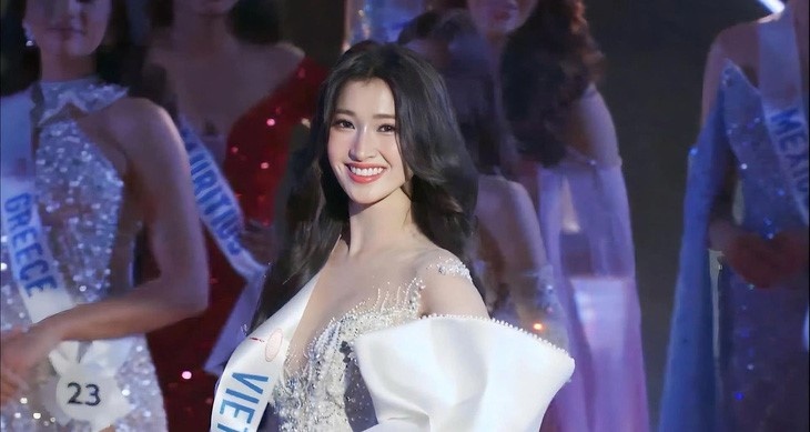 Phương Nhi từng lọt Top 15 Miss International 2023 - Ảnh: FBNV