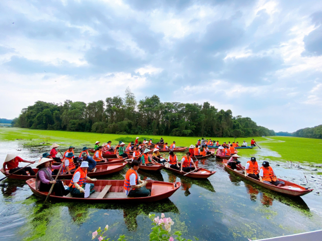 Hội tụ trên rốn lũ Đồng Tháp Mười