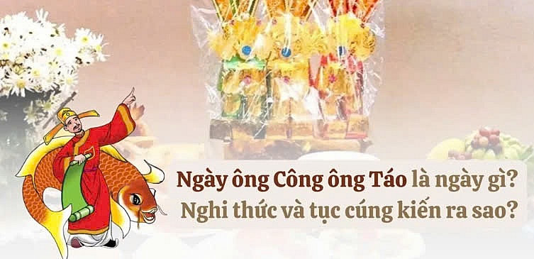 Tết ông Công ông Táo 2025 vào thứ mấy? Là ngày nào Dương lịch?