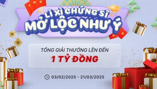 Cơ hội nhận lì xì từ Chứng khoán KIS Việt Nam với tổng giá trị 924 triệu đồng