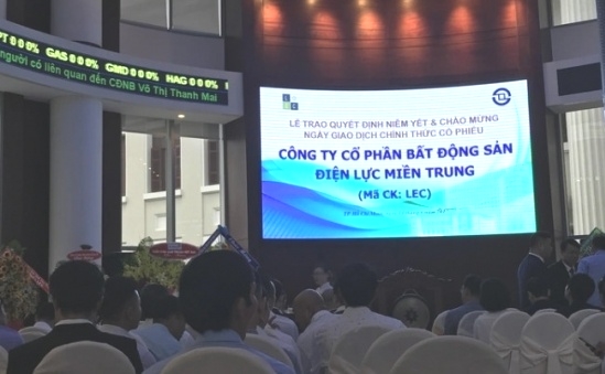 Bất động sản Điện lực Miền Trung (LEC) có nguy cơ bị hủy niêm yết trên HOSE