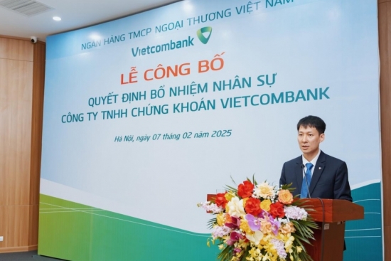 Chứng khoán Vietcombank (VCBS) có Chủ tịch mới, hướng đến mục tiêu bứt phá trong năm 2025