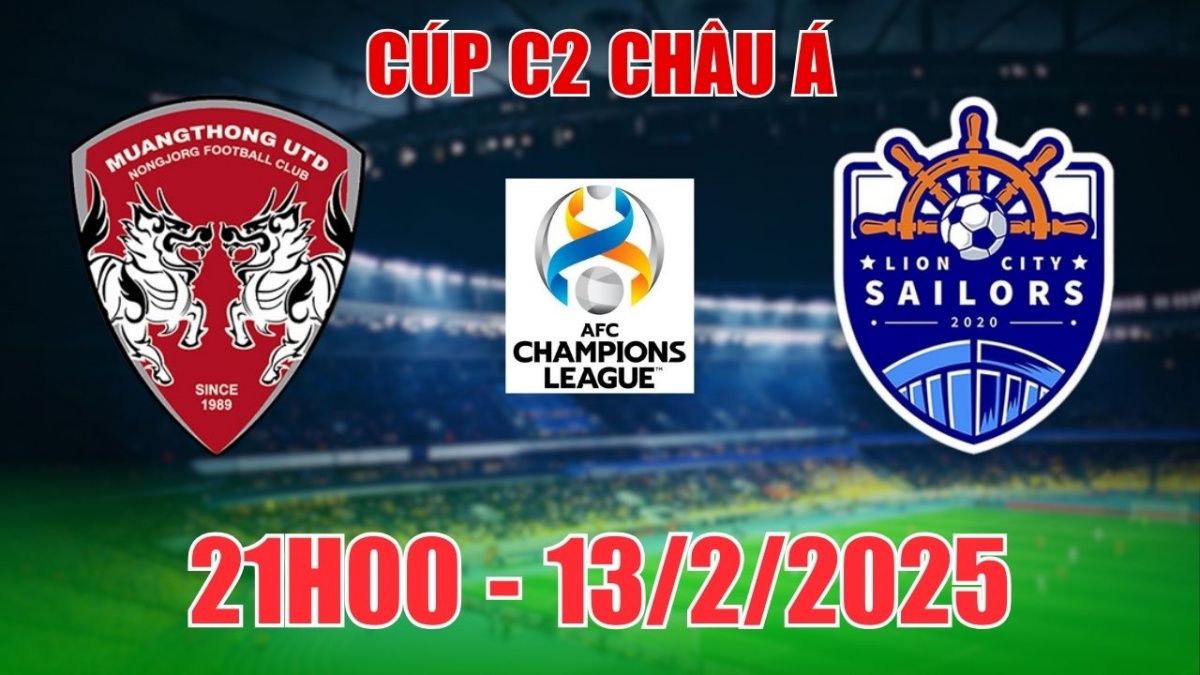 Nhận định, soi tỷ lệ Muangthong United vs Lion City Sailors 21h00 ngày 13/2, bóng đá C2 châu Á 2025