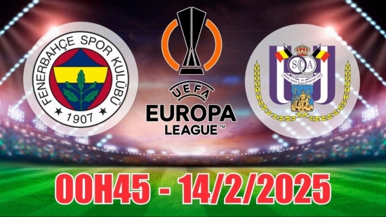 Nhận định C2 Fenerbahce vs Anderlecht (00h45, 14/2) bóng đá Europa League 2025: Chủ nhà thắng cách biệt