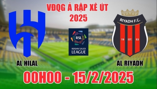 Nhận định Al Hilal vs Al Riyadh (00h00, 15/2) bóng đá VĐQG Ả Rập Xê Út: Thế trận một chiều