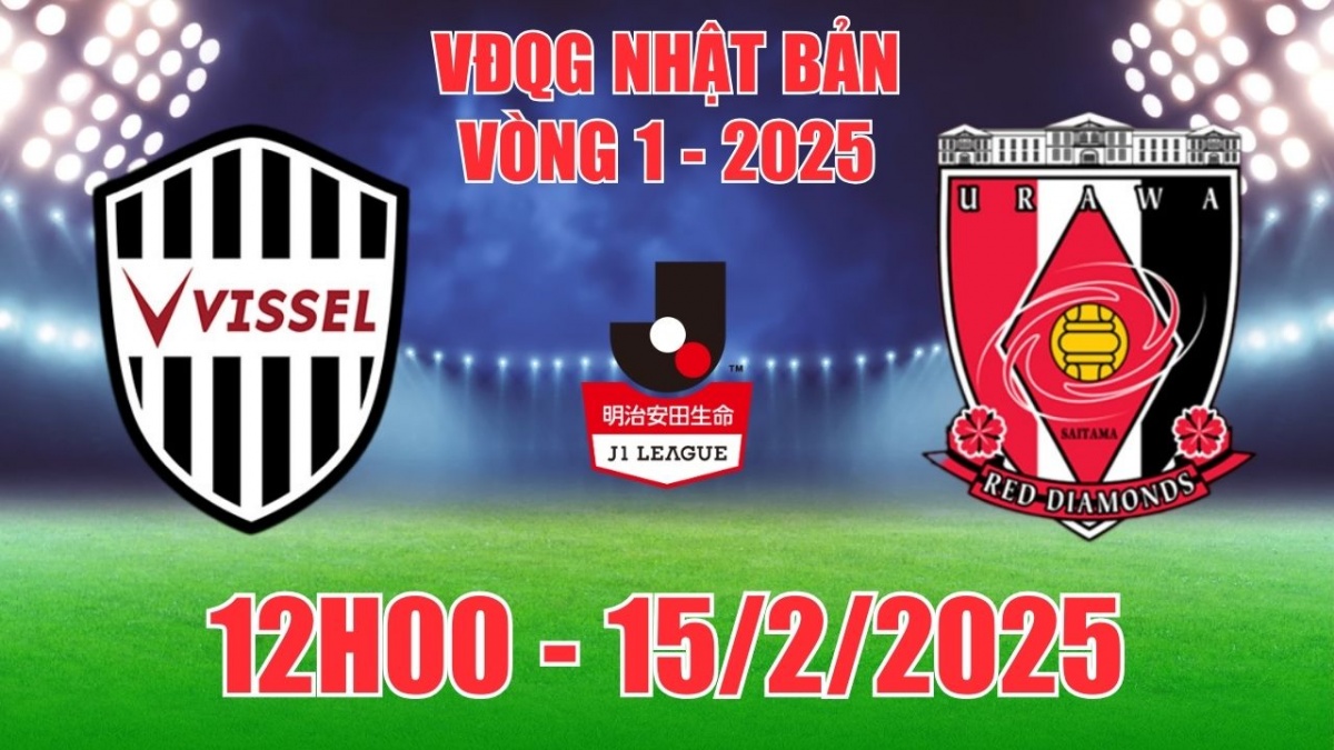 Nhận định, soi tỷ lệ Vissel Kobe vs Urawa Red Diamonds 12h00 ngày 15/2, bóng đá J1 League Nhật Bản 2025