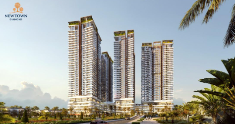 Căn hộ tại Newtown Diamond là những “resort trên không” – cao cấp bậc nhất thành phố Đà Nẵng dành cho các chủ nhân xứng tầm