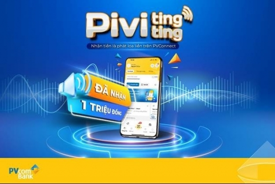 PVcomBank ra mắt tính năng thông báo biến động số dư bằng giọng nói trên PVConnect