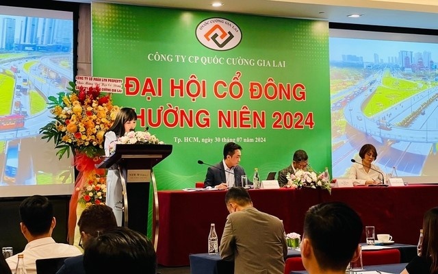 Quốc Cường Gia Lai (QCG) chuẩn bị tổ chức Đại hội cổ đông 2025