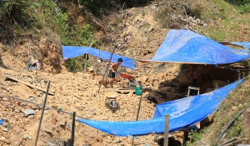 Quảng Nam kiểm tra bãi vàng trái phép ở ‘thủ phủ Phước Sơn’