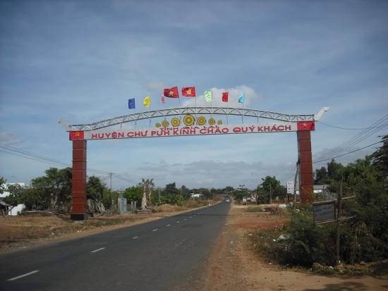 Thông báo đấu giá QSDĐ tại huyện Chư Pưh, tỉnh Gia Lai