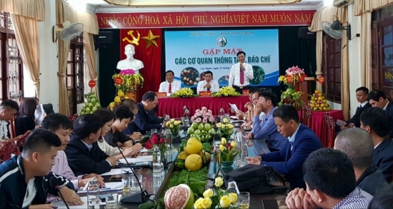 Họp báo công bố Hội chợ cam, bưởi và các sản phẩm đặc trưng huyện Lục Ngạn năm 2020