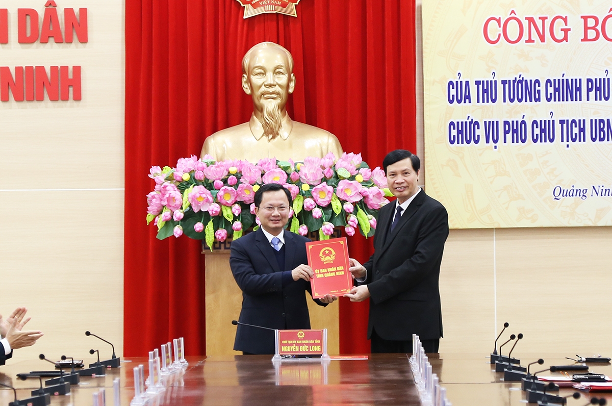 Quảng Ninh có Phó Chủ tịch UBND mới