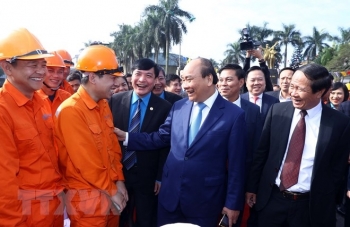 Thủ tướng thăm, chúc Tết công nhân lao động tại Hải Phòng