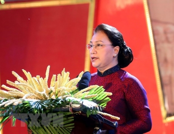 Chủ tịch Quốc hội dự lễ kỷ niệm 60 năm Bến Tre Đồng Khởi
