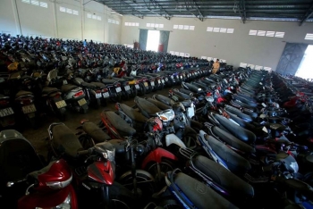 Đấu giá 29 xe mô tô hai bánh đã qua sử dụng tại Quảng Trị