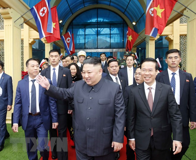 chu tich trieu tien kim jong un tham huu nghi chinh thuc viet nam