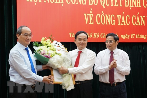 Ông Trần Lưu Quang làm Phó Bí thư Thường trực Thành ủy TP.HCM