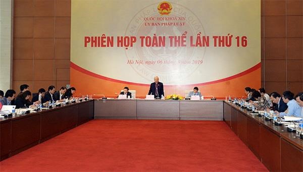 phien hop toan the lan thu 16 uy ban phap luat cua quoc hoi