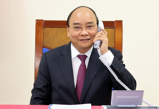 Ba Thủ tướng Việt Nam, Lào, Campuchia hội đàm trực tuyến