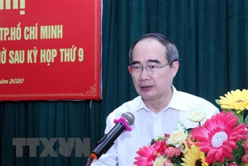 Bí thư Thành ủy Thành phố Hồ Chí Minh tiếp xúc cử tri huyện Cần Giờ