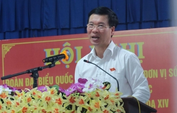 Trưởng Ban Tuyên giáo TW Võ Văn Thưởng tiếp xúc cử tri huyện Xuân Lộc