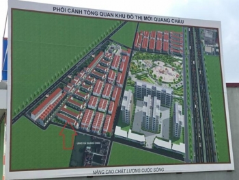 Bắc Giang: Duyệt quy hoạch chi tiết Khu đô thị Quang Châu, huyện Việt Yên