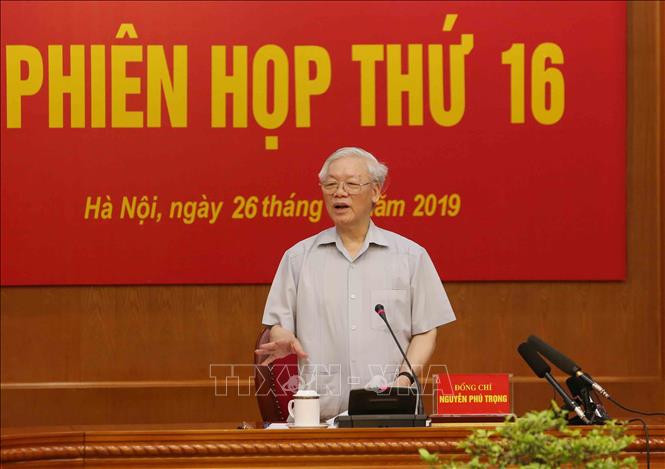 tong bi thu chu tich nuoc chu tri phien hop thu 16 ban chi dao trung uong ve phong chong tham nhung