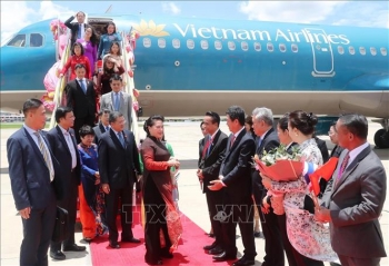Chủ tịch Quốc hội Nguyễn Thị Kim Ngân đã đến Bangkok, Thái Lan