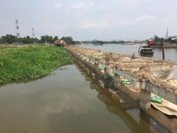 Dự án dựng đê bao tả sông Sài Gòn: Lộ diện 3 đơn vị trúng thầu